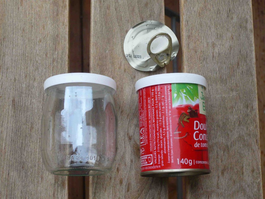 Capuline - COUVERCLES pour pots de yaourt en verre, type La Laitière