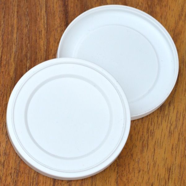 Capuline - COUVERCLES pour pots de yaourt et desserts en verre ou  céramique, type La Laitière et La Fermière
