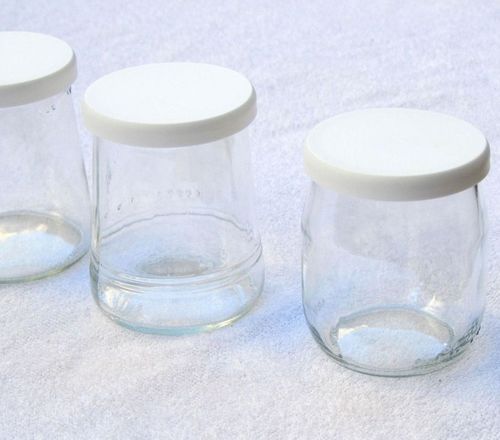 LOT DE 2 Couvercles Réutilisables Pour Yaourt 500 G
